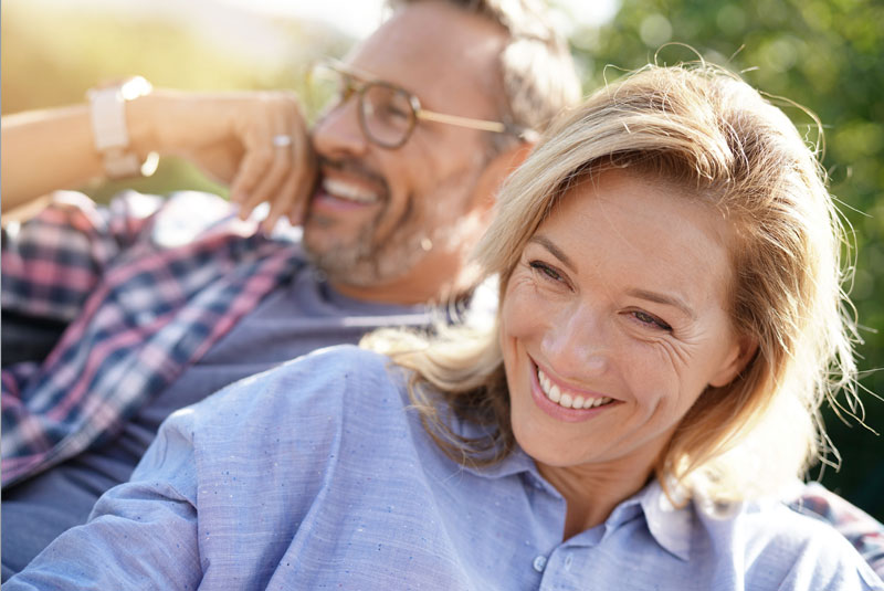 full arch dental implants patient smiling